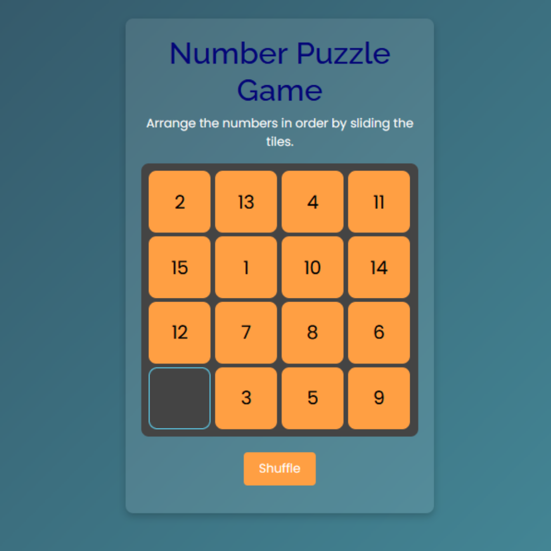 number puzzle game - thinkofgames